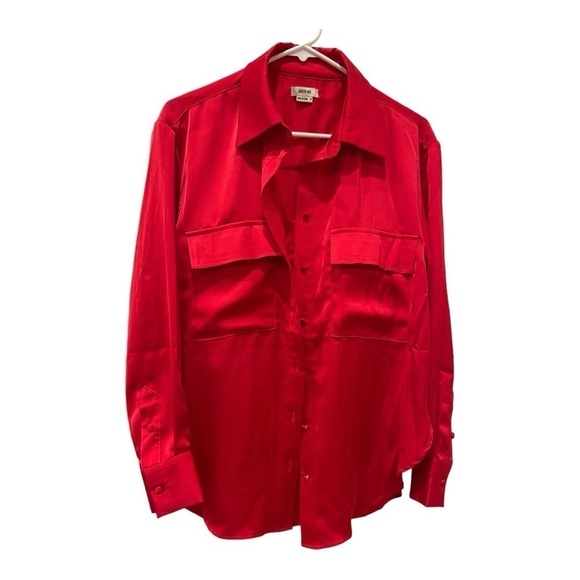 Jason Wu Satin Bustier and Buttons Down Blouse Top Set.Size M - Picture 7 of 16